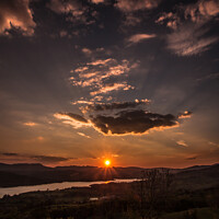 Buy canvas prints of Sunsets in Cumbria by Ron Ella