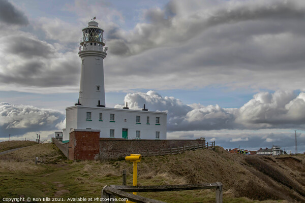 Flamborough Lighthouse - A Beacon of Protection Picture Board by Ron Ella