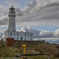 Buy canvas prints of Flamborough Lighthouse - A Beacon of Protection by Ron Ella