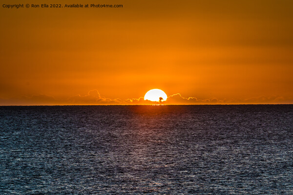 Radiant Sunrise Picture Board by Ron Ella