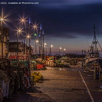 Buy canvas prints of Dawn of the Fishing Boats by Ron Ella