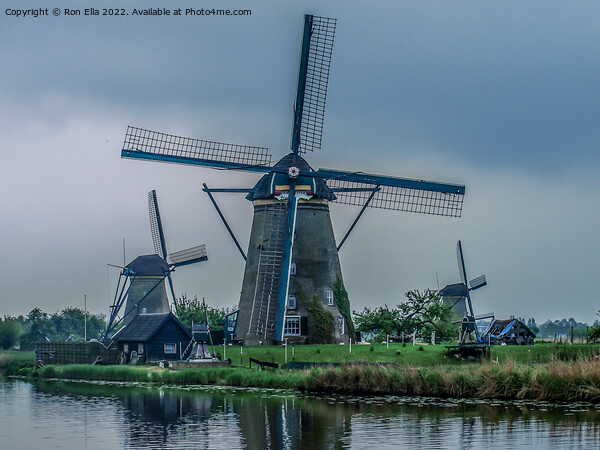 Ancient Blades of the Netherlands Picture Board by Ron Ella