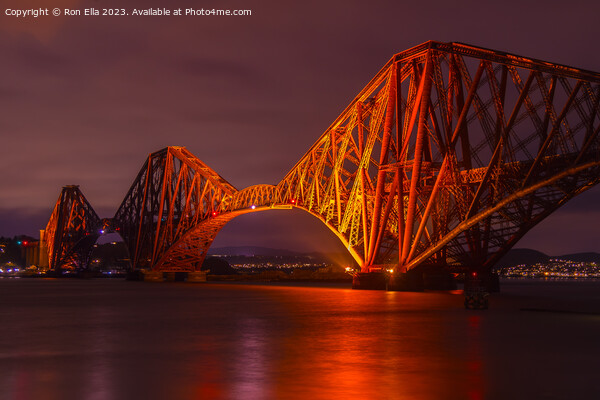 Iconic Cantilever Bridge Picture Board by Ron Ella