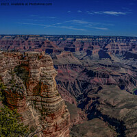 Buy canvas prints of The Mighty Canyon by Ron Ella