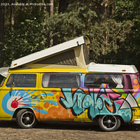 Buy canvas prints of Sun-kissed VW Camper by Ron Ella