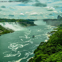 Buy canvas prints of Niagara Falls  by Ron Ella