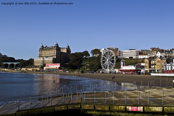 The Seafront Scarborough  Picture Board by Ron Ella