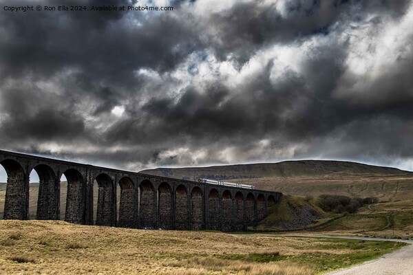 Ribblehead Viaduct  Picture Board by Ron Ella