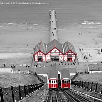Buy canvas prints of Saltburn NorthYorkshire Cliff lift & Pier by Robin Whitehead