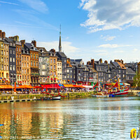 Buy canvas prints of Port of Honfleur. Normandy by Stefano Orazzini
