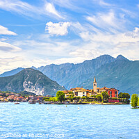 Buy canvas prints of Isola dei Pescatori, Lake Maggiore by Stefano Orazzini