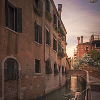 Buy canvas prints of Venice cityscape, buildings, water canal and bridge. Italy by Stefano Orazzini