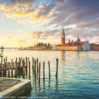 Buy canvas prints of Venice, San Giorgio church in the morning by Stefano Orazzini