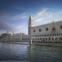 Buy canvas prints of Venice at dawn, Piazza San Marco from the sea by Stefano Orazzini