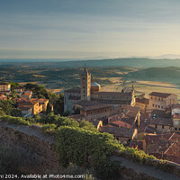 Buy canvas prints of Massa Marittima view from the Cassero Senese fortress, Tuscany,  by Stefano Orazzini