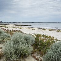 Buy canvas prints of Busselton Jetty near Perth, Western Australia by Keith Bowser