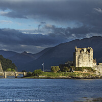 Buy canvas prints of Eilean Donan castle near Kyle of Lochalsh,  by Keith Bowser