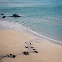 Buy canvas prints of Tranquility at Marloes Sands by Marcus Woodbridge