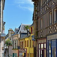 Buy canvas prints of The Old Medieval Town by Malcolm White