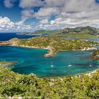 Buy canvas prints of English Harbour Antigua by John Gilham
