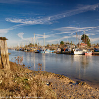 Buy canvas prints of Creek at Oare in Kent by John Gilham