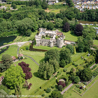 Buy canvas prints of Allington Castle from the air by John Gilham