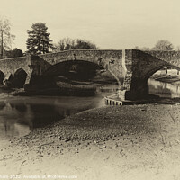 Buy canvas prints of Aylesford Bridge Kent England UK by John Gilham