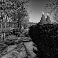 Buy canvas prints of Oast Houses in The Garden of England Kent UK by John Gilham