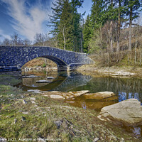 Buy canvas prints of Calm Water - Elan Valley Wales by John Gilham