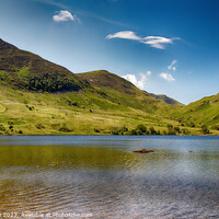 Buy canvas prints of Lake in Cumbria by John Gilham