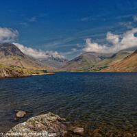 Buy canvas prints of Wastwater - The Lake District Cumbria by John Gilham