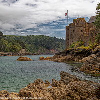 Buy canvas prints of Dartmouth Castle Devon UK by John Gilham