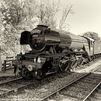 Buy canvas prints of The Flying Scotsman Steam Locomotive 60103 by John Gilham