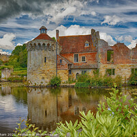 Buy canvas prints of Scotney Castle Lamberhurst Kent England UK by John Gilham