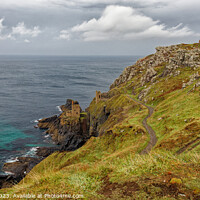 Buy canvas prints of The Botallack Mine in Cornwall England UK by John Gilham