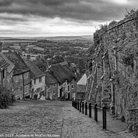 Buy canvas prints of Gold Hill Shaftesbury Dorset England UK by John Gilham