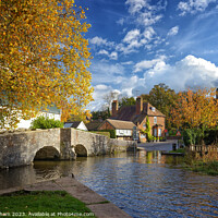 Buy canvas prints of Eynsford a village in Kent UK by John Gilham