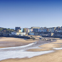 Buy canvas prints of Tenby South Wales by John Gilham