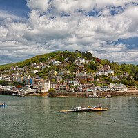 Buy canvas prints of Kingswear from Dartmouth South Devon UK by John Gilham