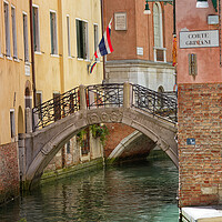 Buy canvas prints of Corte Grimani Venice Italy by John Gilham