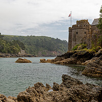 Buy canvas prints of Dartmouth Castle Devon England UK by John Gilham