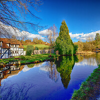 Buy canvas prints of Loose Valley Maidstone in Kent England UK by John Gilham