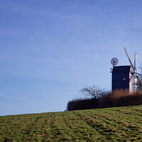 Buy canvas prints of Hogg Hill Mill, Icklesham, East Sussex England Uk by John Gilham