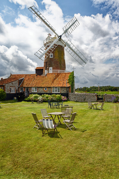 Cley Windmill, Cley, Next the Sea, Norfolk, England UK Picture Board by John Gilham