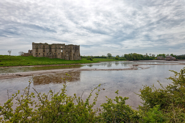 Carew Castle and Tidal Mill Carew Tenby Pembrokeshire Wales Picture Board by John Gilham