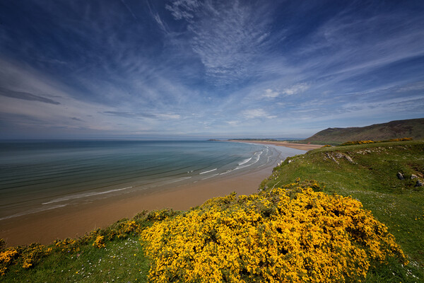 Rhossili Bay, Gower, Wales, UK  Picture Board by John Gilham