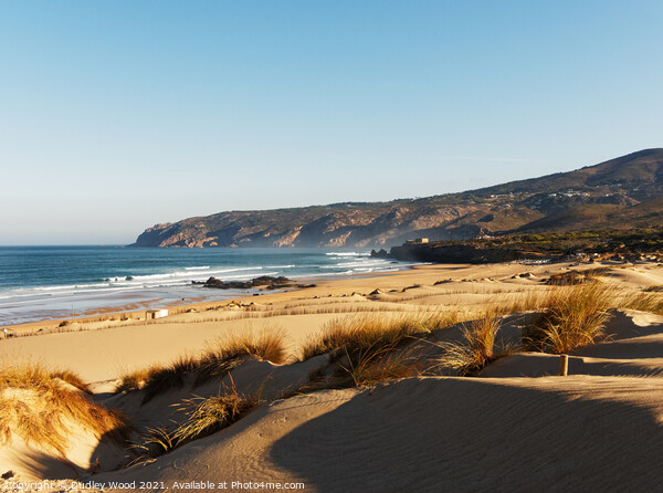 Serenity at Guincho Beach Picture Board by Dudley Wood