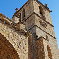 Buy canvas prints of The Holy Tower of Caceres by Dudley Wood