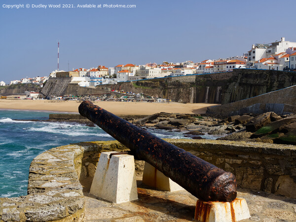 Majestic View of Ericeira Beach Picture Board by Dudley Wood