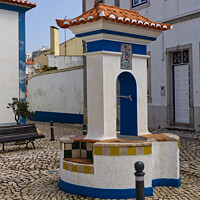 Buy canvas prints of Traditional water fountain by Dudley Wood